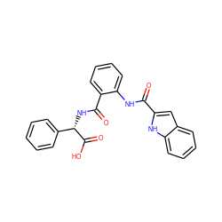 O=C(Nc1ccccc1C(=O)N[C@H](C(=O)O)c1ccccc1)c1cc2ccccc2[nH]1 ZINC000073223519