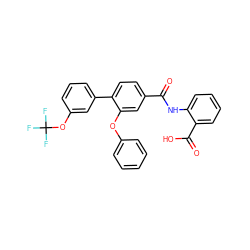 O=C(Nc1ccccc1C(=O)O)c1ccc(-c2cccc(OC(F)(F)F)c2)c(Oc2ccccc2)c1 ZINC000013611212