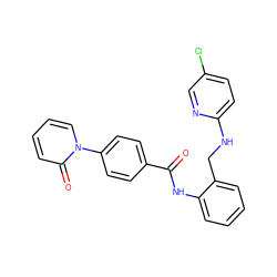 O=C(Nc1ccccc1CNc1ccc(Cl)cn1)c1ccc(-n2ccccc2=O)cc1 ZINC000029046943