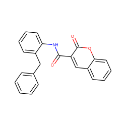 O=C(Nc1ccccc1Cc1ccccc1)c1cc2ccccc2oc1=O ZINC000007344900