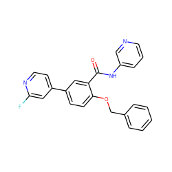 O=C(Nc1cccnc1)c1cc(-c2ccnc(F)c2)ccc1OCc1ccccc1 ZINC000068267183