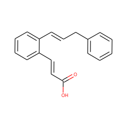 O=C(O)/C=C/c1ccccc1/C=C/Cc1ccccc1 ZINC000028334022