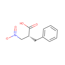 O=C(O)[C@H](Cc1ccccc1)C[N+](=O)[O-] ZINC000016052526