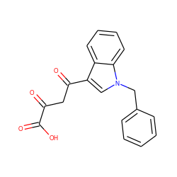 O=C(O)C(=O)CC(=O)c1cn(Cc2ccccc2)c2ccccc12 ZINC000101018327