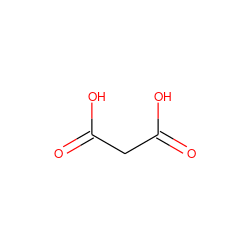 O=C(O)CC(=O)O ZINC000000895212