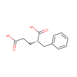 O=C(O)CC[C@@H](Cc1ccccc1)C(=O)O ZINC000001706618