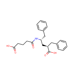 O=C(O)CCCC(=O)N[C@H](Cc1ccccc1)C[C@@H](Cc1ccccc1)C(=O)O ZINC000026572886