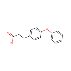 O=C(O)CCc1ccc(Oc2ccccc2)cc1 ZINC000011962728