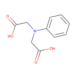 O=C(O)CN(CC(=O)O)c1ccccc1 ZINC000000154667