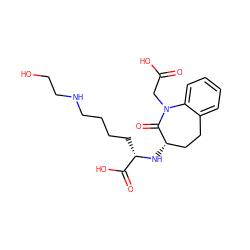 O=C(O)CN1C(=O)[C@@H](N[C@@H](CCCCNCCO)C(=O)O)CCc2ccccc21 ZINC000013737320