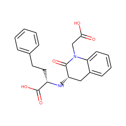 O=C(O)CN1C(=O)[C@@H](N[C@@H](CCc2ccccc2)C(=O)O)Cc2ccccc21 ZINC000029313239