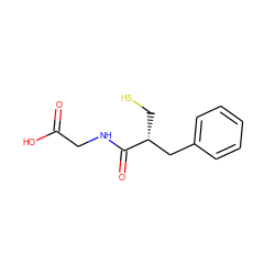 O=C(O)CNC(=O)[C@H](CS)Cc1ccccc1 ZINC000003872335