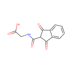 O=C(O)CNC(=O)C1C(=O)c2ccccc2C1=O ZINC000103265039