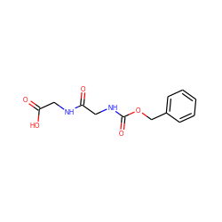 O=C(O)CNC(=O)CNC(=O)OCc1ccccc1 ZINC000001655961