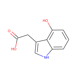 O=C(O)Cc1c[nH]c2cccc(O)c12 ZINC000003882078