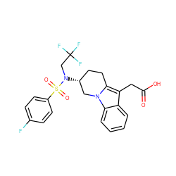 O=C(O)Cc1c2n(c3ccccc13)C[C@H](N(CC(F)(F)F)S(=O)(=O)c1ccc(F)cc1)CC2 ZINC000066100209