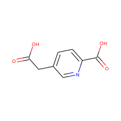 O=C(O)Cc1ccc(C(=O)O)nc1 ZINC000013450907