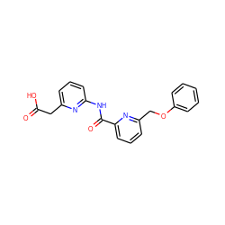 O=C(O)Cc1cccc(NC(=O)c2cccc(COc3ccccc3)n2)n1 ZINC000028461666