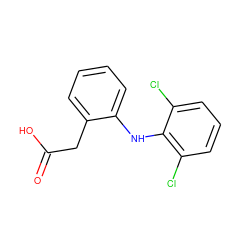 O=C(O)Cc1ccccc1Nc1c(Cl)cccc1Cl ZINC000000001281