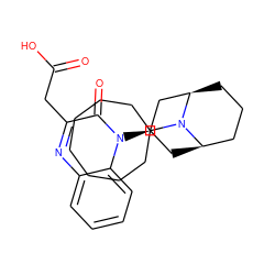 O=C(O)Cc1nc2ccccc2n([C@@H]2C[C@@H]3CCC[C@H](C2)N3C2CCCCCCC2)c1=O ZINC000169685504