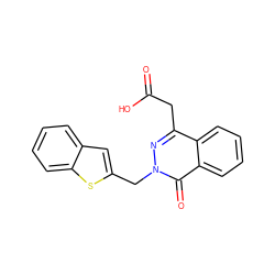 O=C(O)Cc1nn(Cc2cc3ccccc3s2)c(=O)c2ccccc12 ZINC000013448981