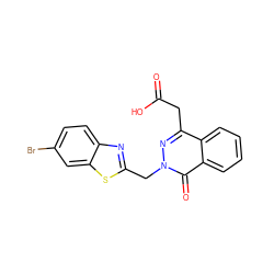 O=C(O)Cc1nn(Cc2nc3ccc(Br)cc3s2)c(=O)c2ccccc12 ZINC000013860754