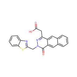 O=C(O)Cc1nn(Cc2nc3ccccc3s2)c(=O)c2cc3ccccc3cc12 ZINC000012343984