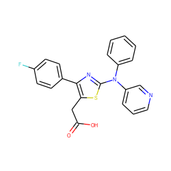 O=C(O)Cc1sc(N(c2ccccc2)c2cccnc2)nc1-c1ccc(F)cc1 ZINC000049054989