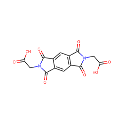 O=C(O)Cn1c(=O)c2cc3c(=O)n(CC(=O)O)c(=O)c3cc2c1=O ZINC000002464617