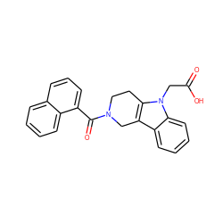 O=C(O)Cn1c2c(c3ccccc31)CN(C(=O)c1cccc3ccccc13)CC2 ZINC000096271032