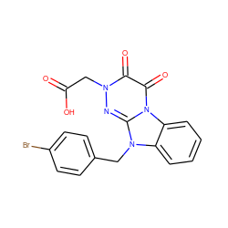 O=C(O)Cn1nc2n(Cc3ccc(Br)cc3)c3ccccc3n2c(=O)c1=O ZINC000049070687