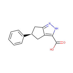 O=C(O)c1[nH]nc2c1C[C@@H](c1ccccc1)C2 ZINC000036478628