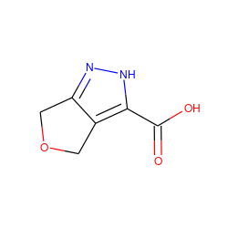 O=C(O)c1[nH]nc2c1COC2 ZINC000027313841