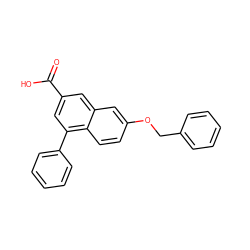 O=C(O)c1cc(-c2ccccc2)c2ccc(OCc3ccccc3)cc2c1 ZINC000071317959