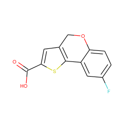 O=C(O)c1cc2c(s1)-c1cc(F)ccc1OC2 ZINC000049453277