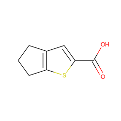 O=C(O)c1cc2c(s1)CCC2 ZINC000000253416