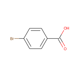 O=C(O)c1ccc(Br)cc1 ZINC000000388063