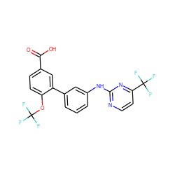 O=C(O)c1ccc(OC(F)(F)F)c(-c2cccc(Nc3nccc(C(F)(F)F)n3)c2)c1 ZINC001772601897