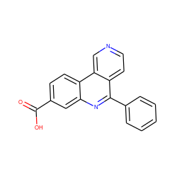 O=C(O)c1ccc2c(c1)nc(-c1ccccc1)c1ccncc12 ZINC000059222933