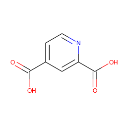 O=C(O)c1ccnc(C(=O)O)c1 ZINC000000391915