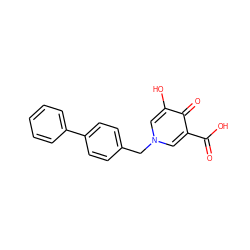 O=C(O)c1cn(Cc2ccc(-c3ccccc3)cc2)cc(O)c1=O ZINC000144126108