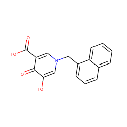 O=C(O)c1cn(Cc2cccc3ccccc23)cc(O)c1=O ZINC000653882862