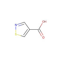 O=C(O)c1cnsc1 ZINC000013534103