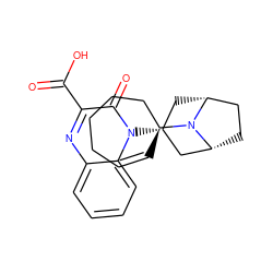 O=C(O)c1nc2ccccc2n([C@@H]2C[C@@H]3CC[C@H](C2)N3[C@H]2C=CCCCC2)c1=O ZINC000114708876