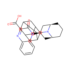 O=C(O)c1nc2ccccc2n([C@@H]2C[C@@H]3CCC[C@H](C2)N3C2C3CC4CC(C3)CC2C4)c1=O ZINC000143923428