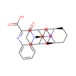 O=C(O)c1nc2ccccc2n([C@@H]2C[C@@H]3CCC[C@H](C2)N3C2C3CCCC2CCC3)c1=O ZINC000114711755