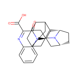 O=C(O)c1nc2ccccc2n([C@H]2C[C@@H]3CC[C@H](C2)N3C23CC4CC(CC(C4)C2)C3)c1=O ZINC000143790748