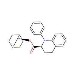 O=C(O[C@H]1CN2CCC1CC2)[C@@H]1CCc2ccccc2N1c1ccccc1 ZINC000013674417