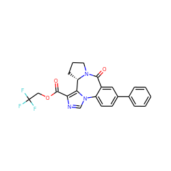 O=C(OCC(F)(F)F)c1ncn2c1[C@@H]1CCCN1C(=O)c1cc(-c3ccccc3)ccc1-2 ZINC000103274603