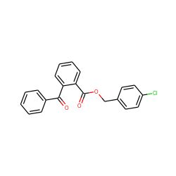 O=C(OCc1ccc(Cl)cc1)c1ccccc1C(=O)c1ccccc1 ZINC000000992923